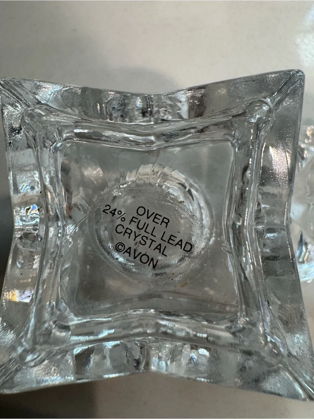 Avon vintage  candle holders
